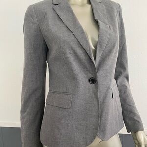 Zara Basic Collection Gray Women's Blazer/Coat/Jacket Sz 4/36